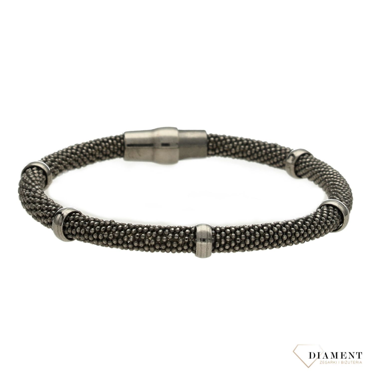 Srebrna bransoletka Fope z kuleczkami Z1231 (1).jpg